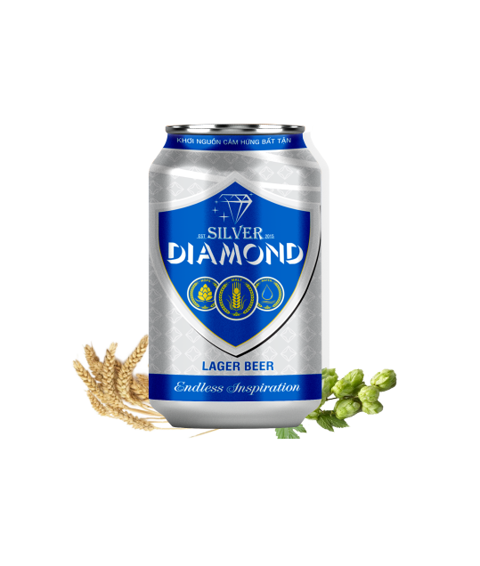 Bia lon Silver Diamond (4.3%)